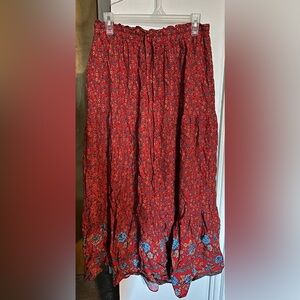 Zesica Amazon Floral Maxi Skirt